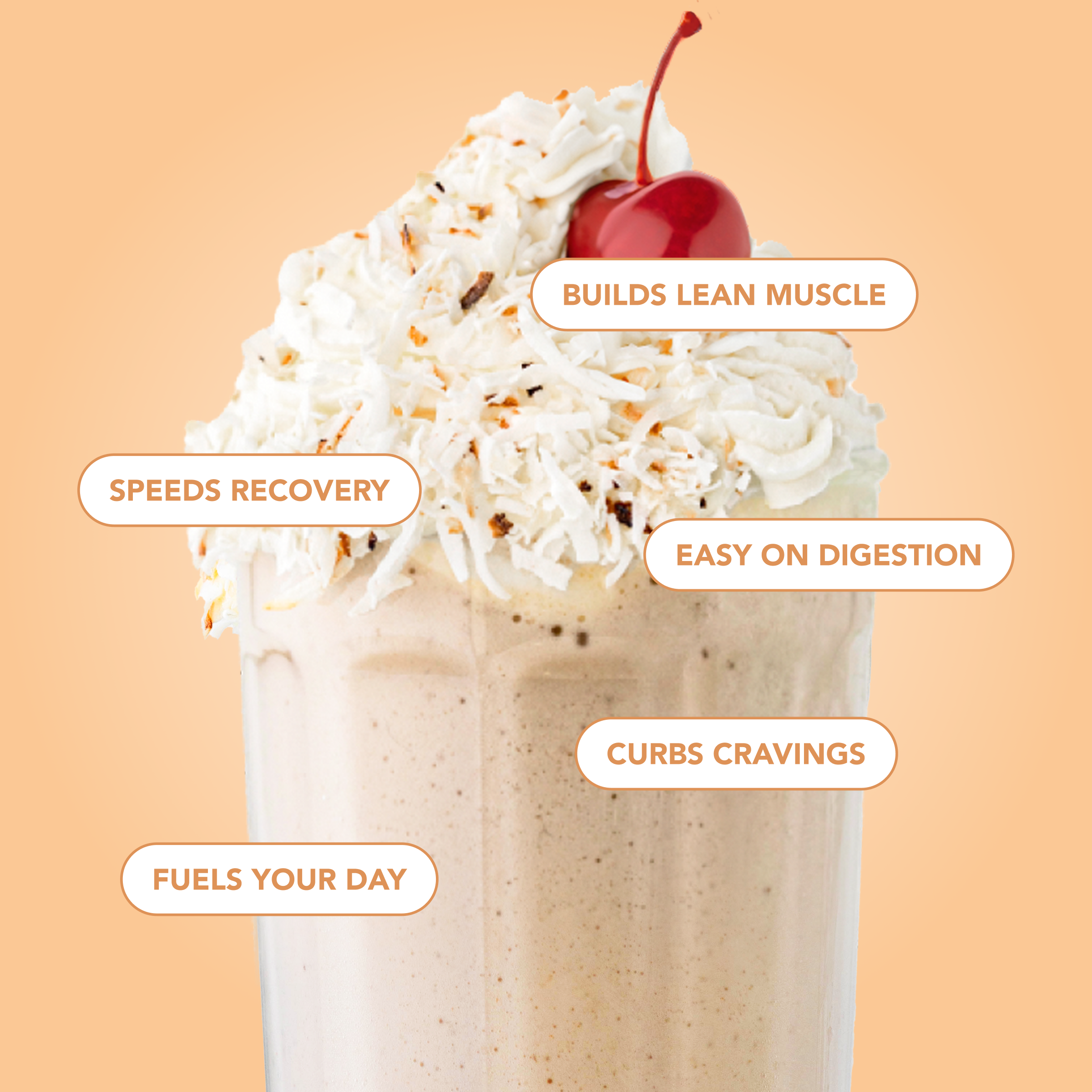 Protein Powder: Coconut Cream (10 Serving Bag)